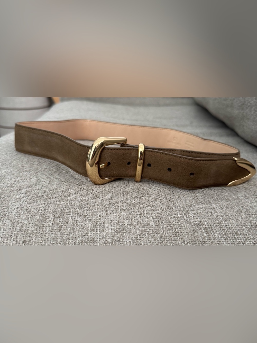 B-Low the Belt Marc Suede Belt Womens Small